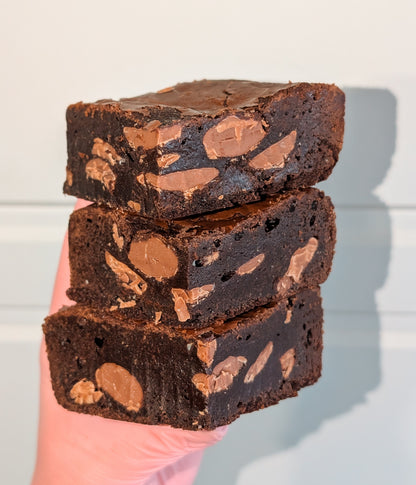 Choc Fudge Brownie Slab